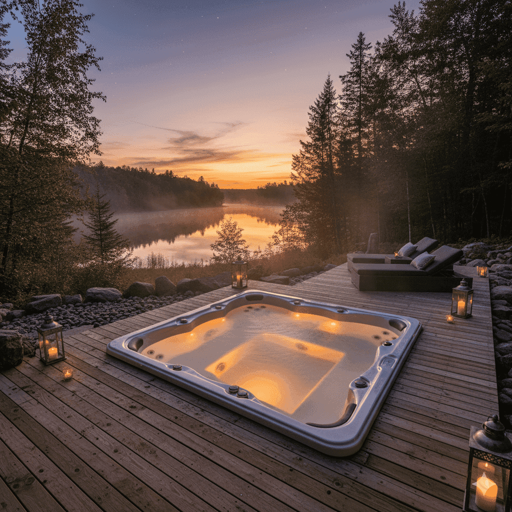 chambre avec jacuzzi privatif