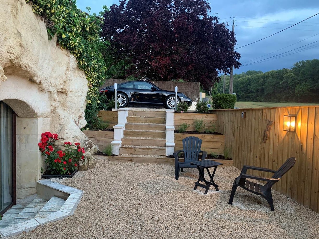 Gite Troglodyte avec jacuzzi en Touraine