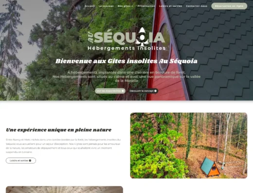 Gîtes insolites Au Séquoia